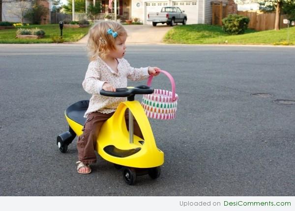 Baby With Bike