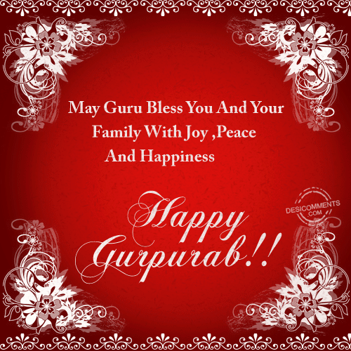 Wishing You All Guru Gobind Singh Ji Gurpurab