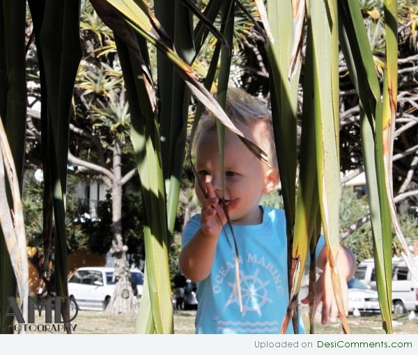 Boy Playing