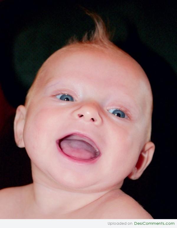 Innocent Baby Laughing
