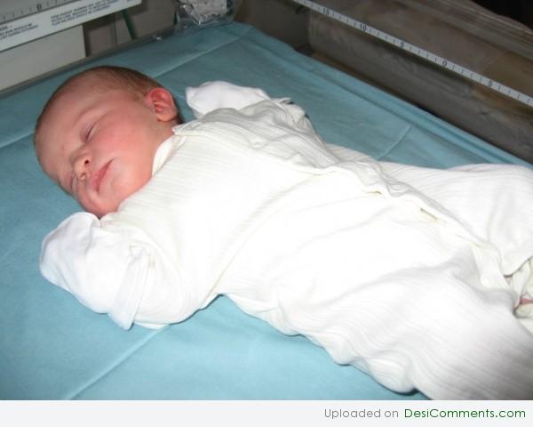 New Born Sleeping Baby