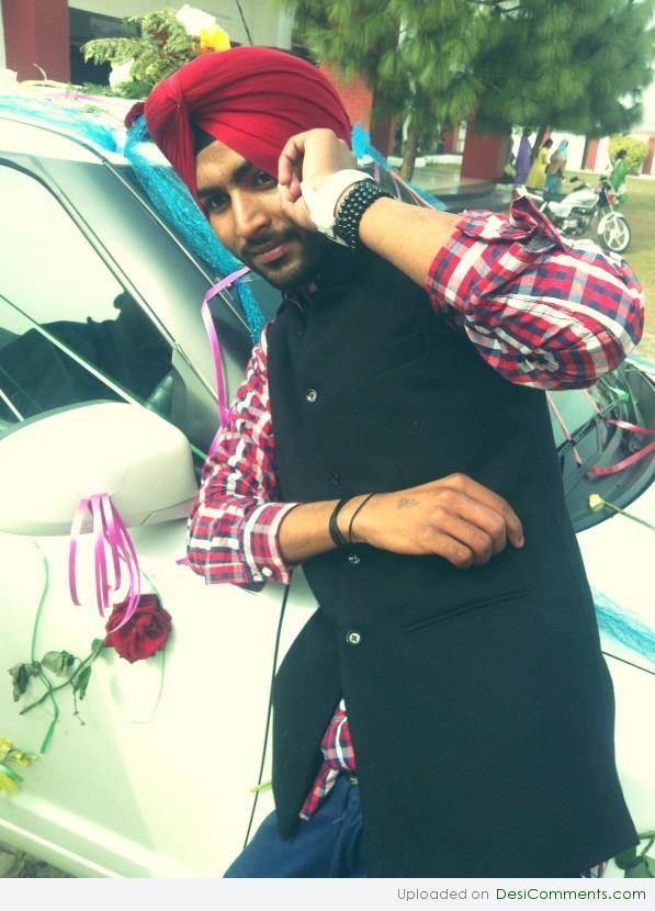 Stylish sardar boy