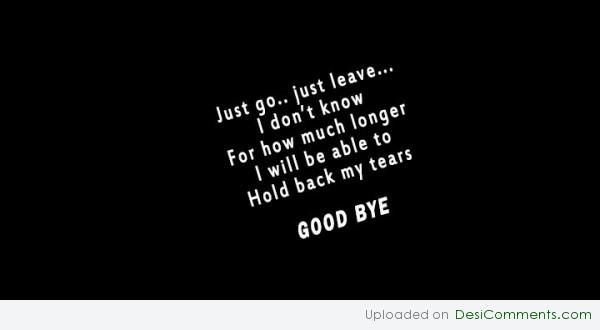 Good Bye