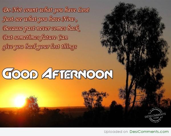 Good Afternoon Friend - DesiComments.com