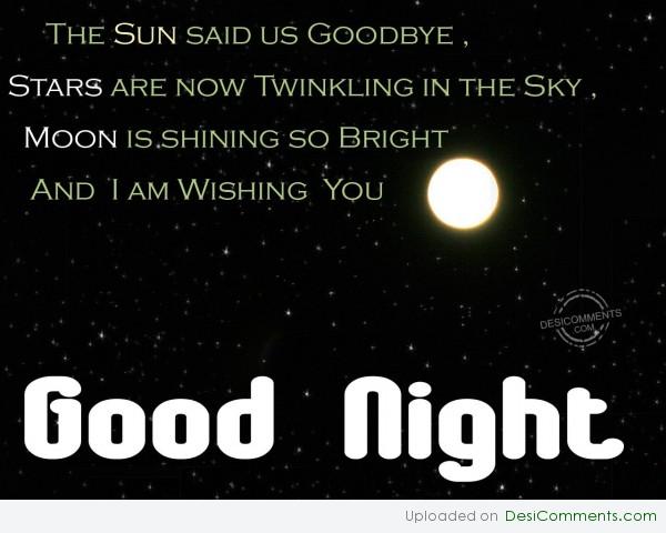 Wishing You A Good Night