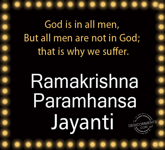 Ramakrishna Paramhansa Jayanti