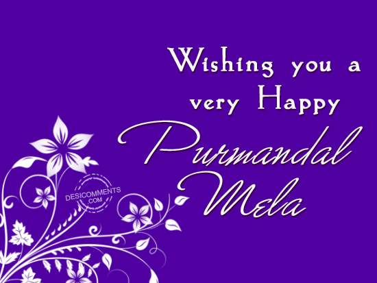 Wishing You A Very Happy Purmandal Mela
