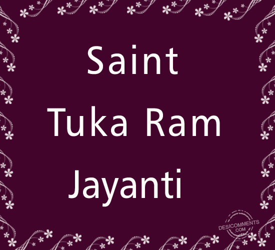 Happy Saint Tuka Ram Jayanti