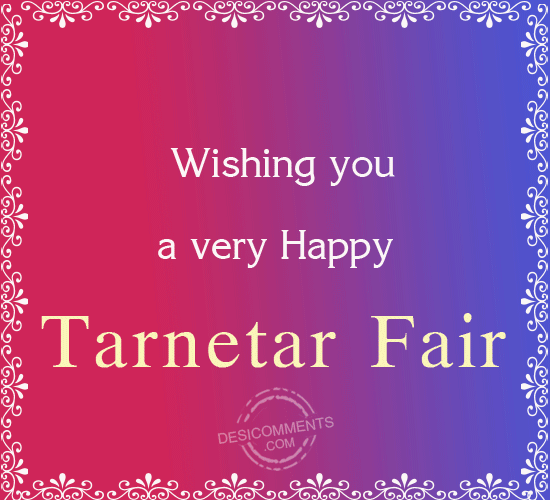Wishing You A Very Happy Tarnetar Fair