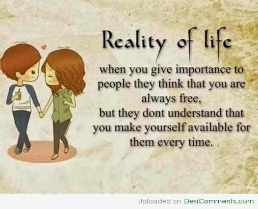 Reality Of Life