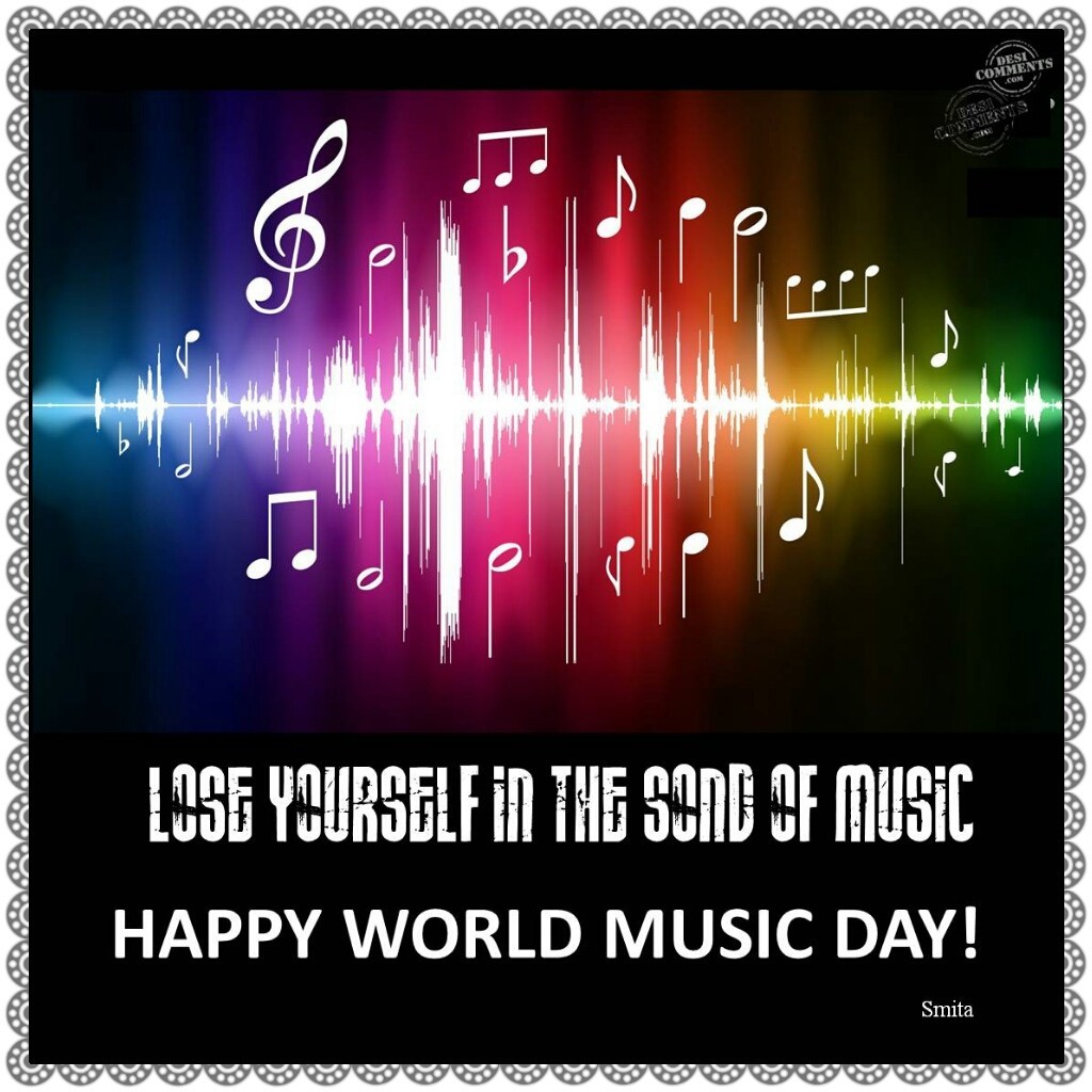Happy World Music Day Desicomments Com