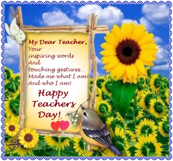 Happy Teacher's Day!