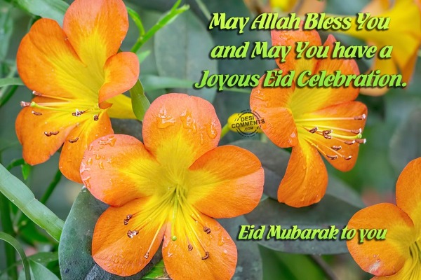 Eid Mubarak To You