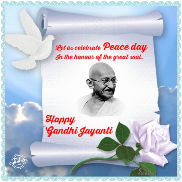 Happy Gandhi Jayanti