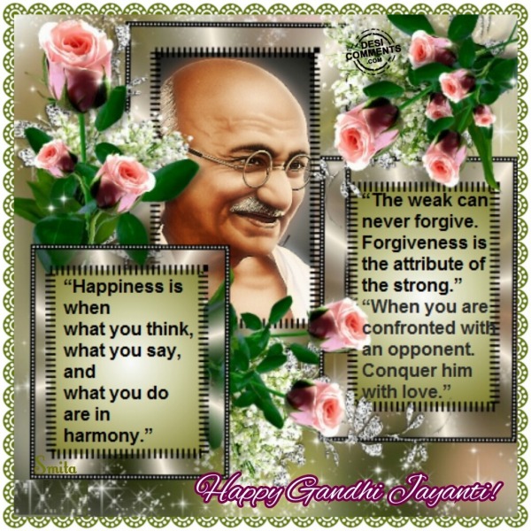 Happy Gandhi Jayanti