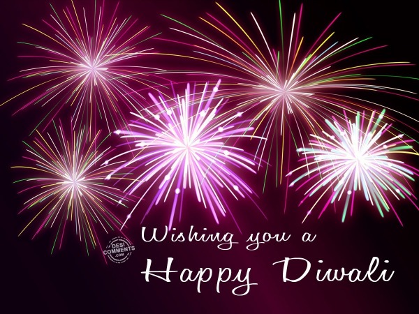 Wishing You A Happy Diwali