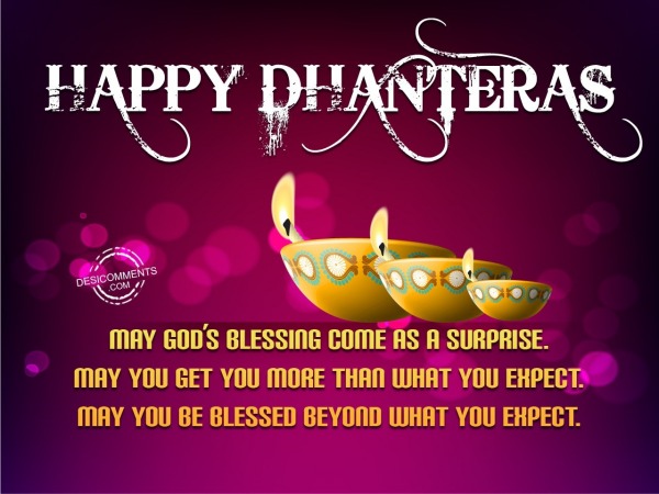 Get You More Than What You Expect – Happy Dhanteras