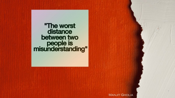 The worst distance between two people...