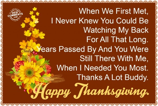 Happy Thanksgiving