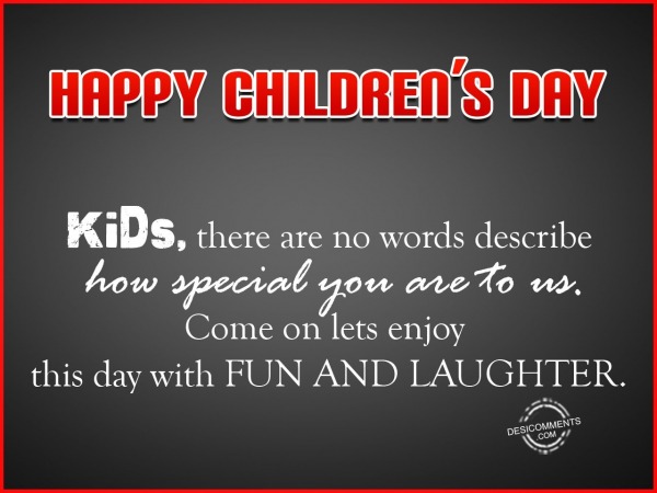 Let’s Enjoy Children’s Day