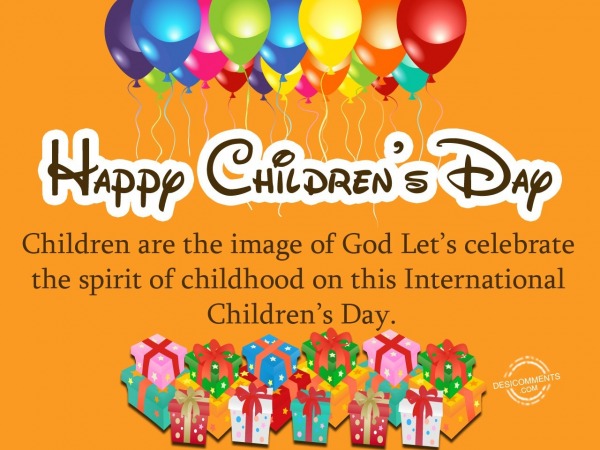 Children are the image of God – Happy Children’s Day