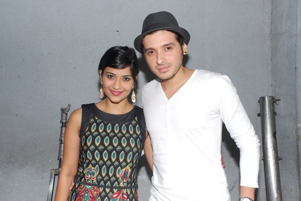 Aditi Sharma With Divyendu Sharma