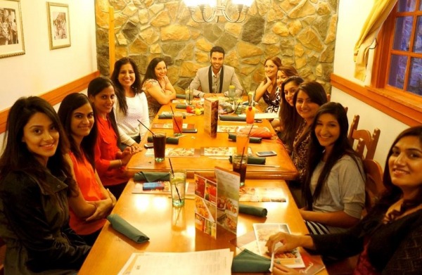 Aman Dhaliwal With Winner Girls Of Miss USA Punjaban