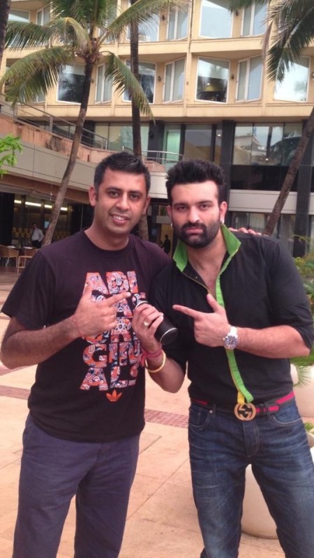 Aman Hayer With Navraj Hans