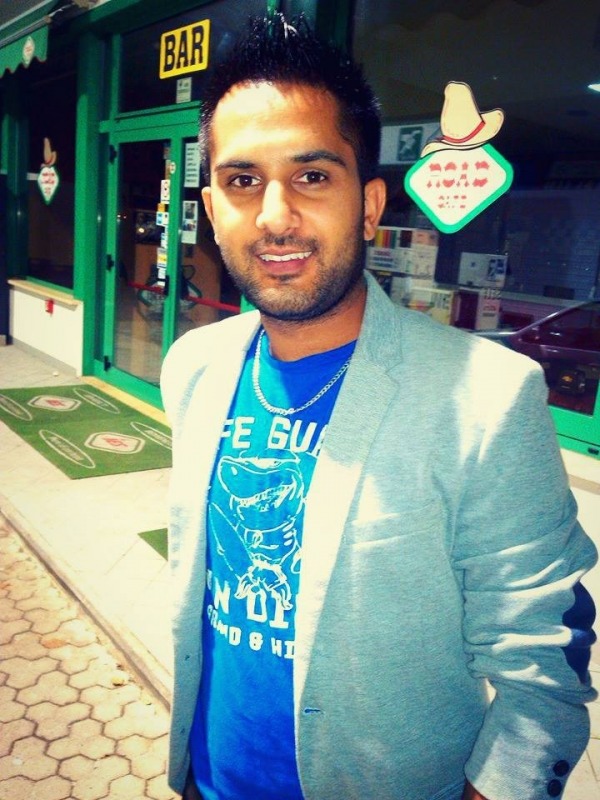 Amar Sajaalpuri Outside The Bar