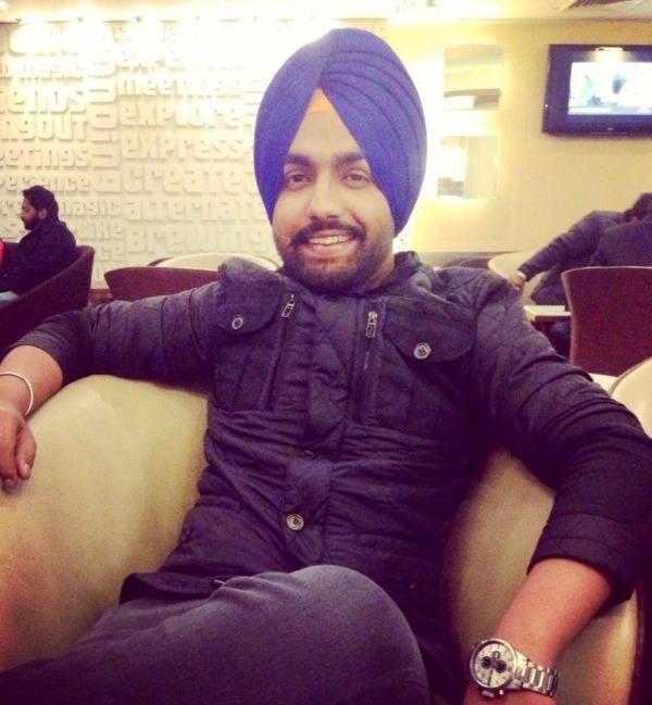 Ammy Virk In Blue Turban