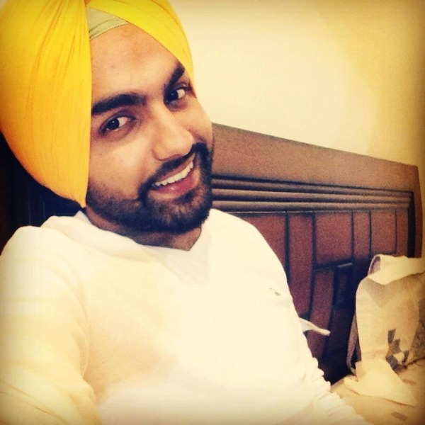 Ammy Virk In Yellow Turban Picture