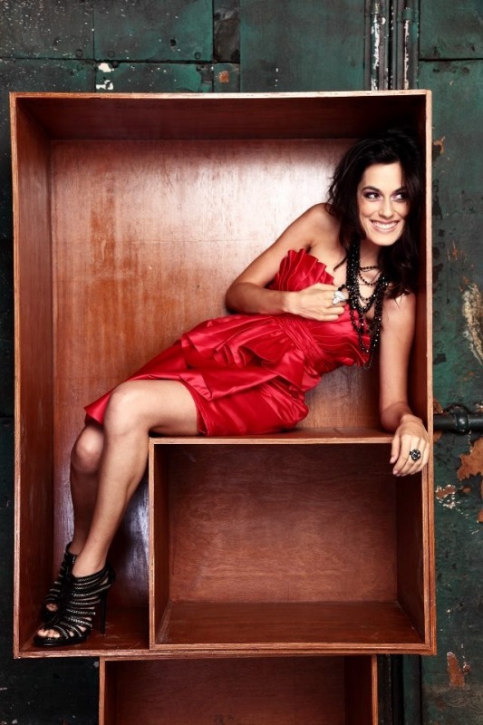 Amrit Maghera In Red Dress