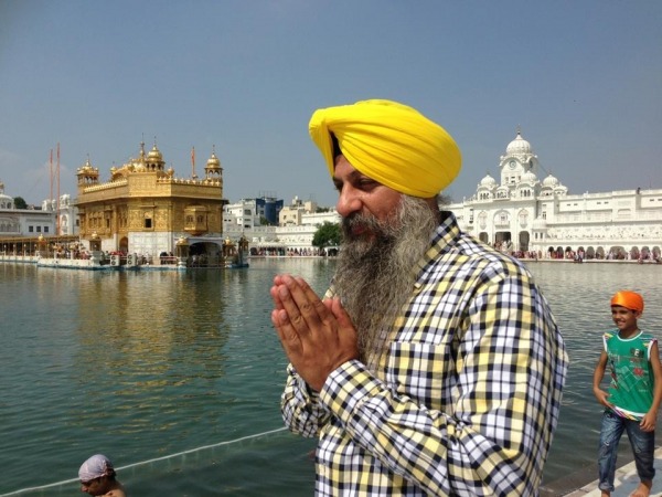 Amritpal Singh Billa At Golden Temple