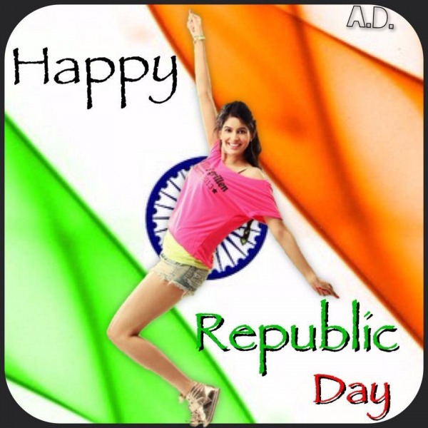 Anisha Pooja – Happy Republic day