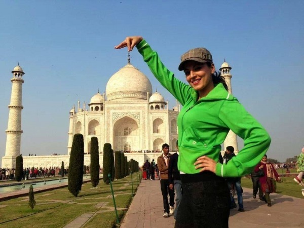 Anita Kailey At Taj Mahal