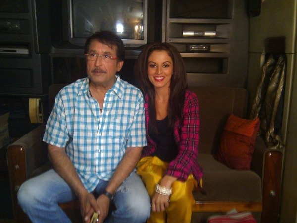 Anita Kailey With Bollywood Actor