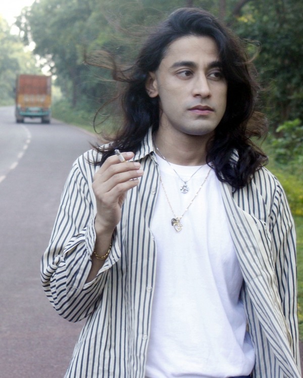 Rajkumar Walking & Smoking On Road