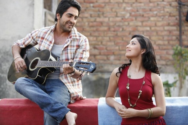 Ayushman Khurana At Set Of Vicky Donor