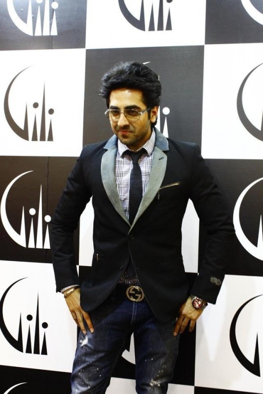 Ayushman Khurana in Black Coat