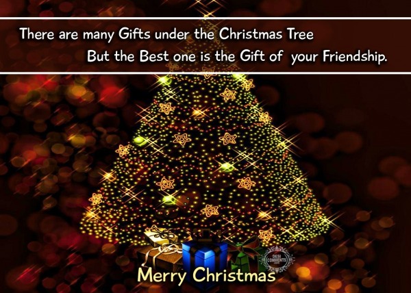 Merry Christmas – There are many gifts…