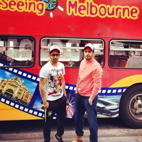 Babbal Rai And Jassi Gill At Melbourne