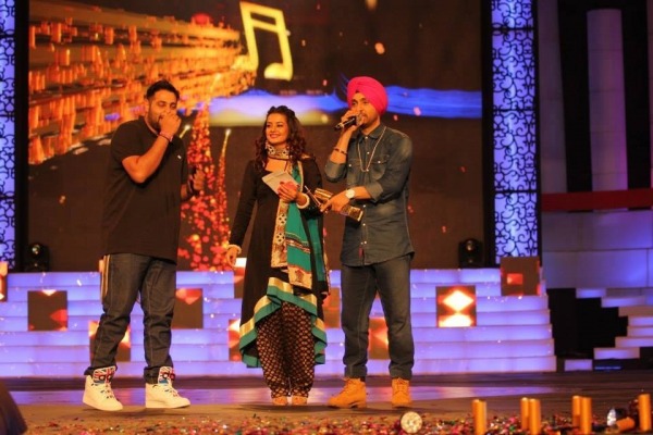 Badshah With Surveen And Diljit