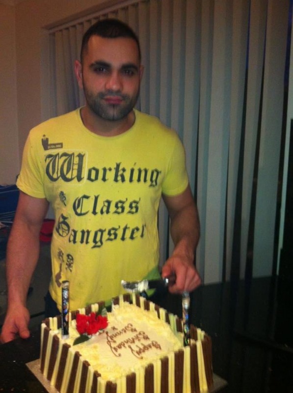 Benny Dhaliwal In Yellow T – Shirt