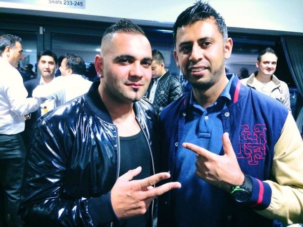 Benny Dhaliwal With Aman Hayer Image