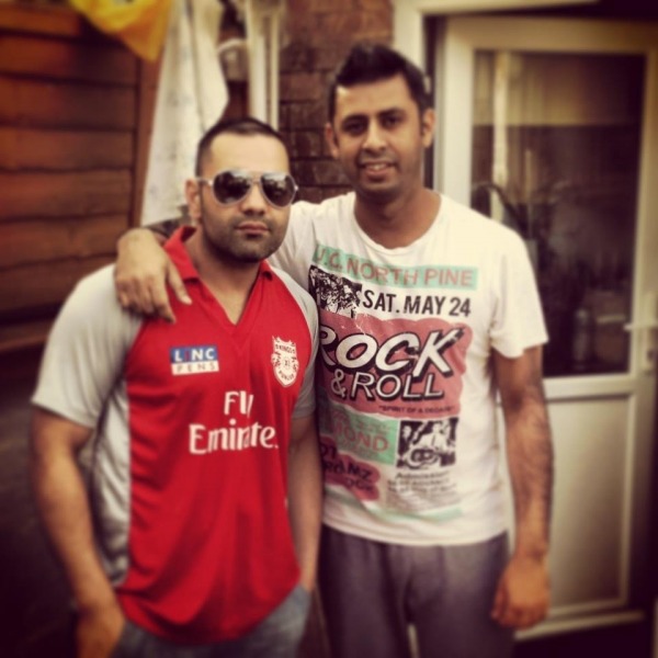 Benny Dhaliwal With Aman Hayer