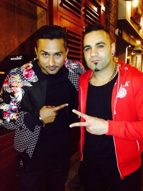 Benny Dhaliwal With Yo Yo Honey Singh