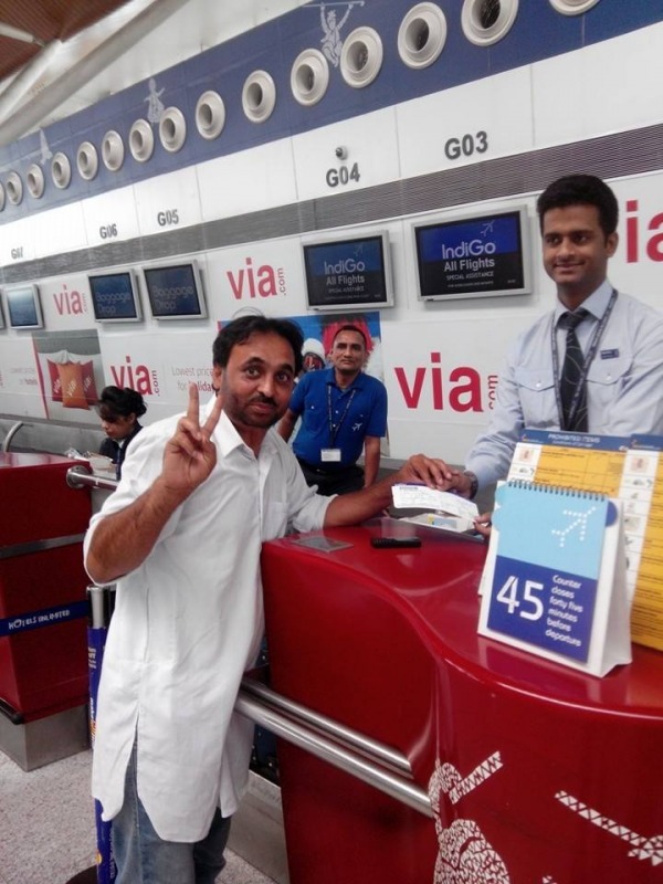 Bhagwant Mann At Airport