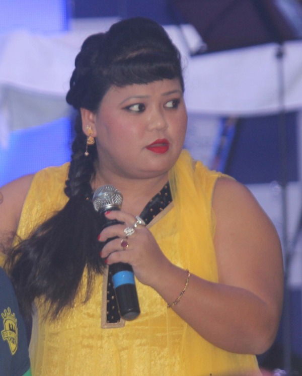 Bharti Singh In Yellow Dress