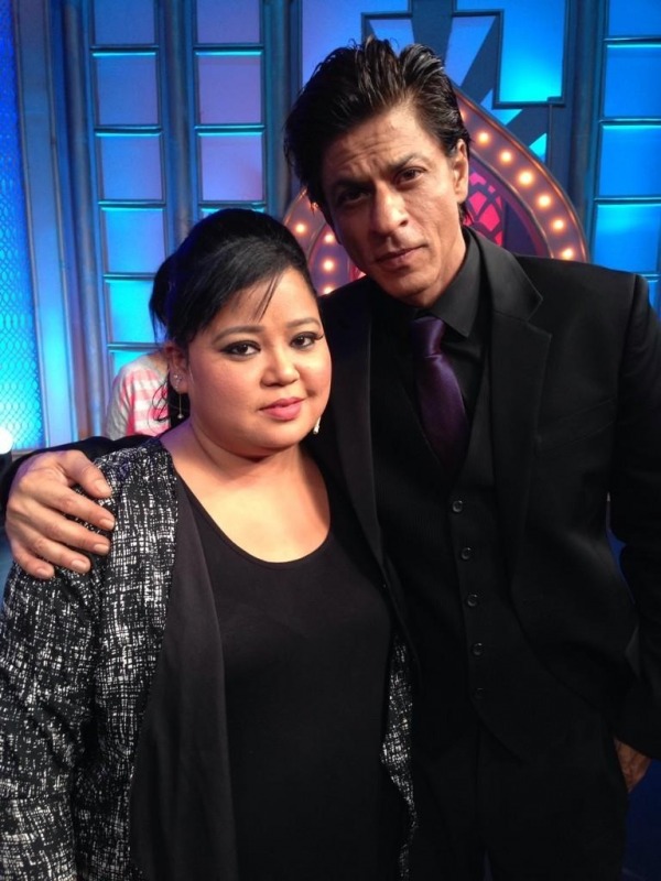 Bharti Singh With Shahrukh Khan