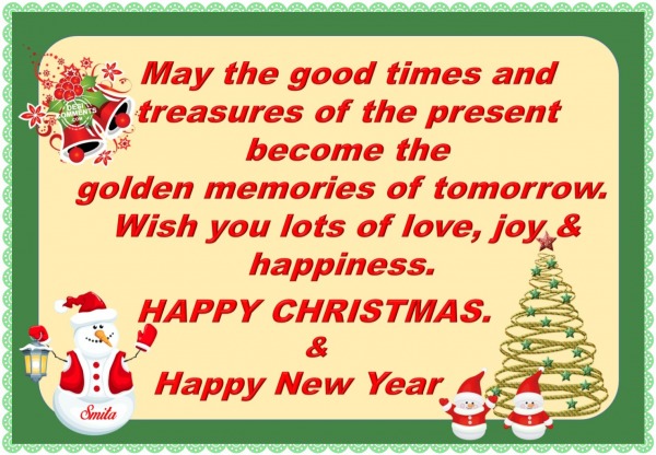 Happy Christmas & Happy New Year